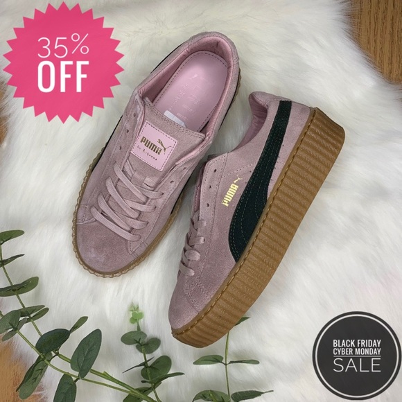 puma creepers pink for sale